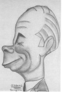 Norman Bethune caricature 1937